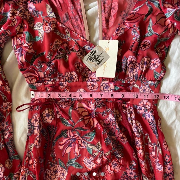 For Love & Lemons x Free People Long Sleeve Floral Dress - Picture 11 of 11